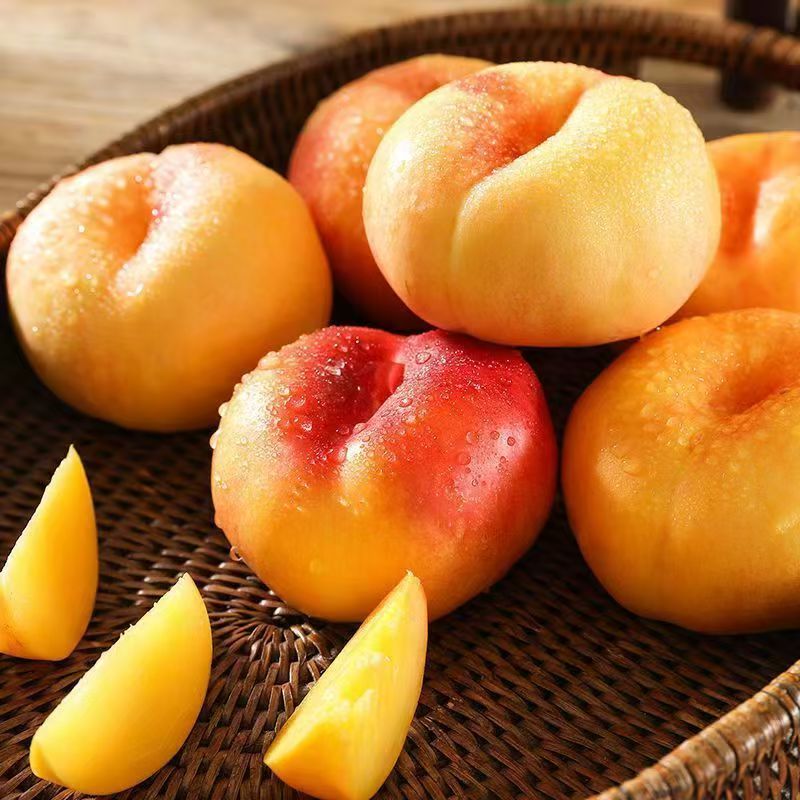 【王大水专属】双拼黄金蟠桃奶油蟠桃双拼混装顺丰包邮