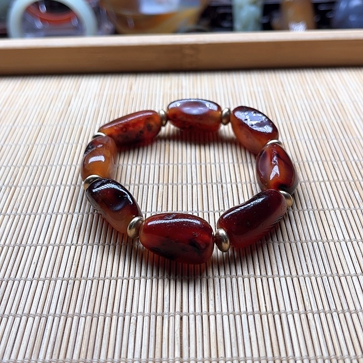 玛瑙/玉髓车挂未镶嵌