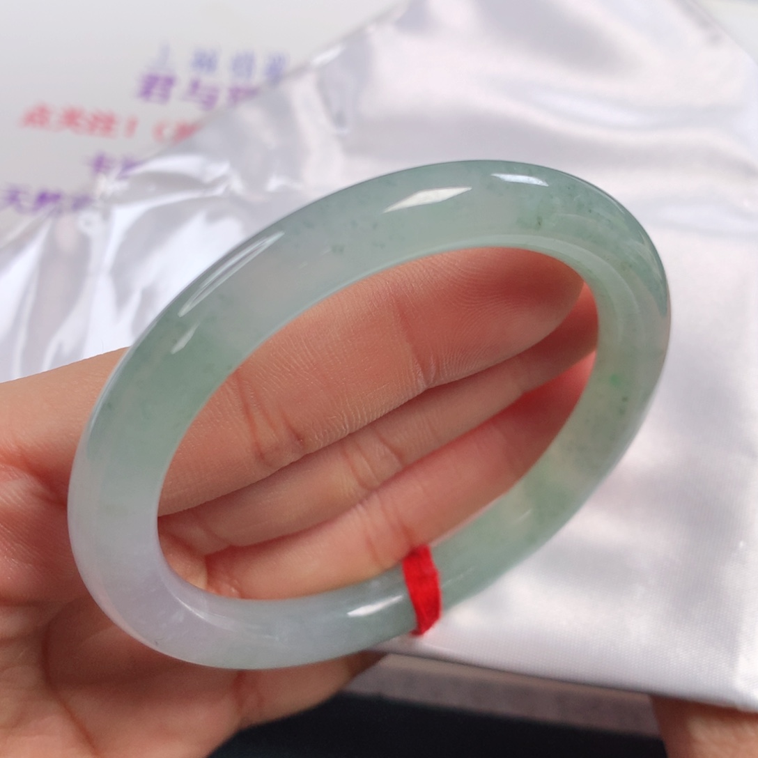 未镶嵌手镯翡翠275 圆条