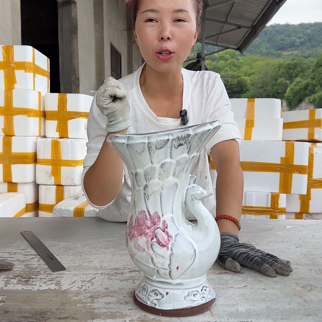 紫砂花盆王嫂花盆0712-127高30口18