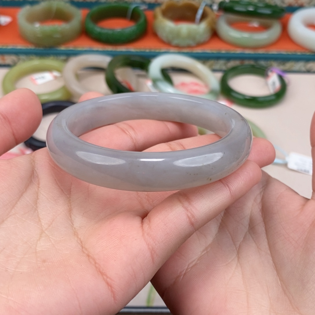 和田玉未镶嵌手镯回流 12.31 手镯 61