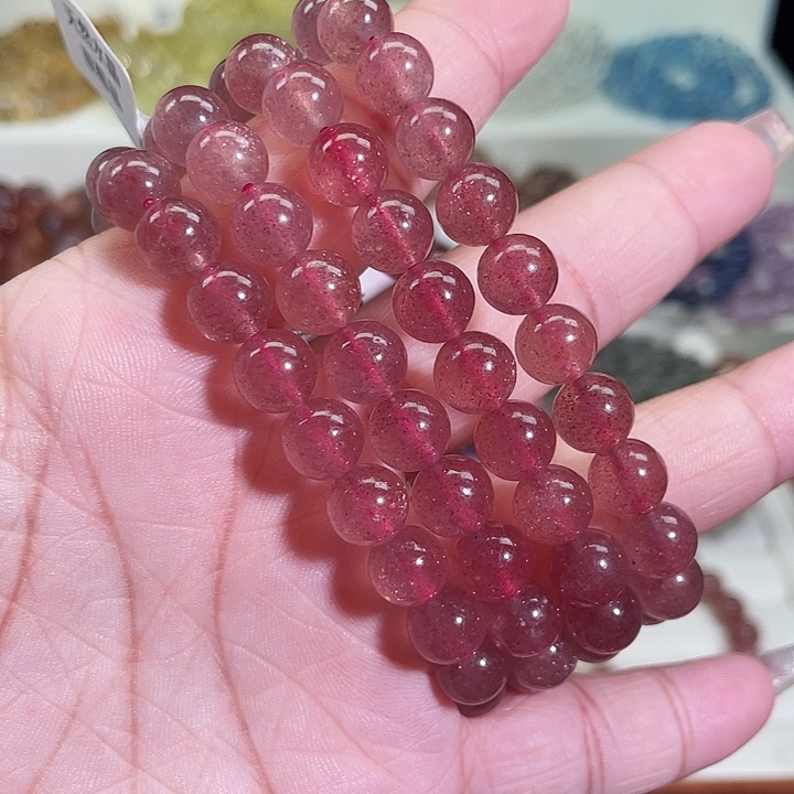 水晶手串未镶嵌手