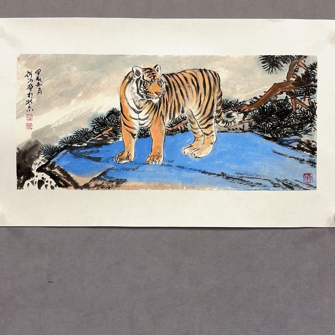 国画国画纯手绘作品请放心去藏