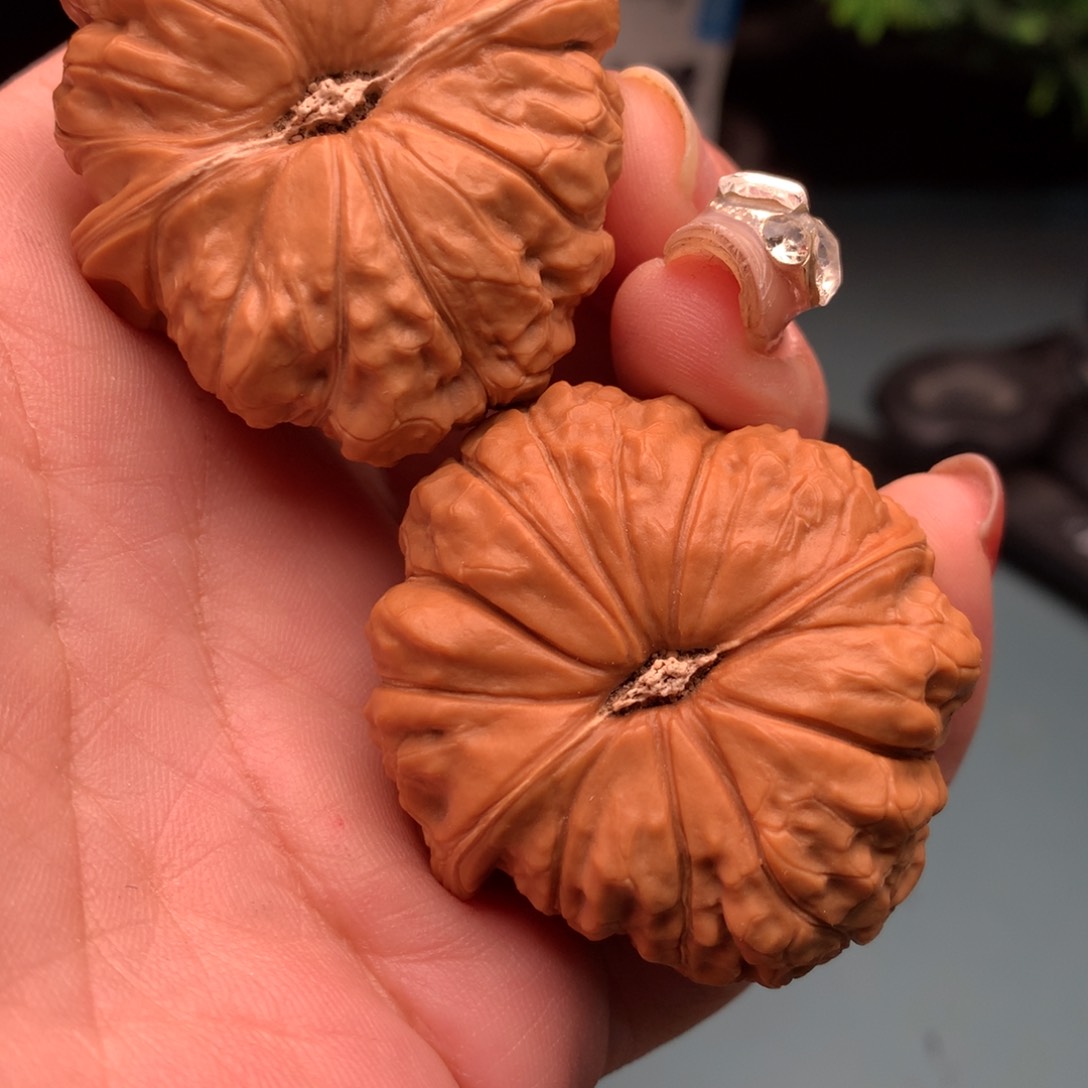 文玩核桃把件钢****+南瓜79