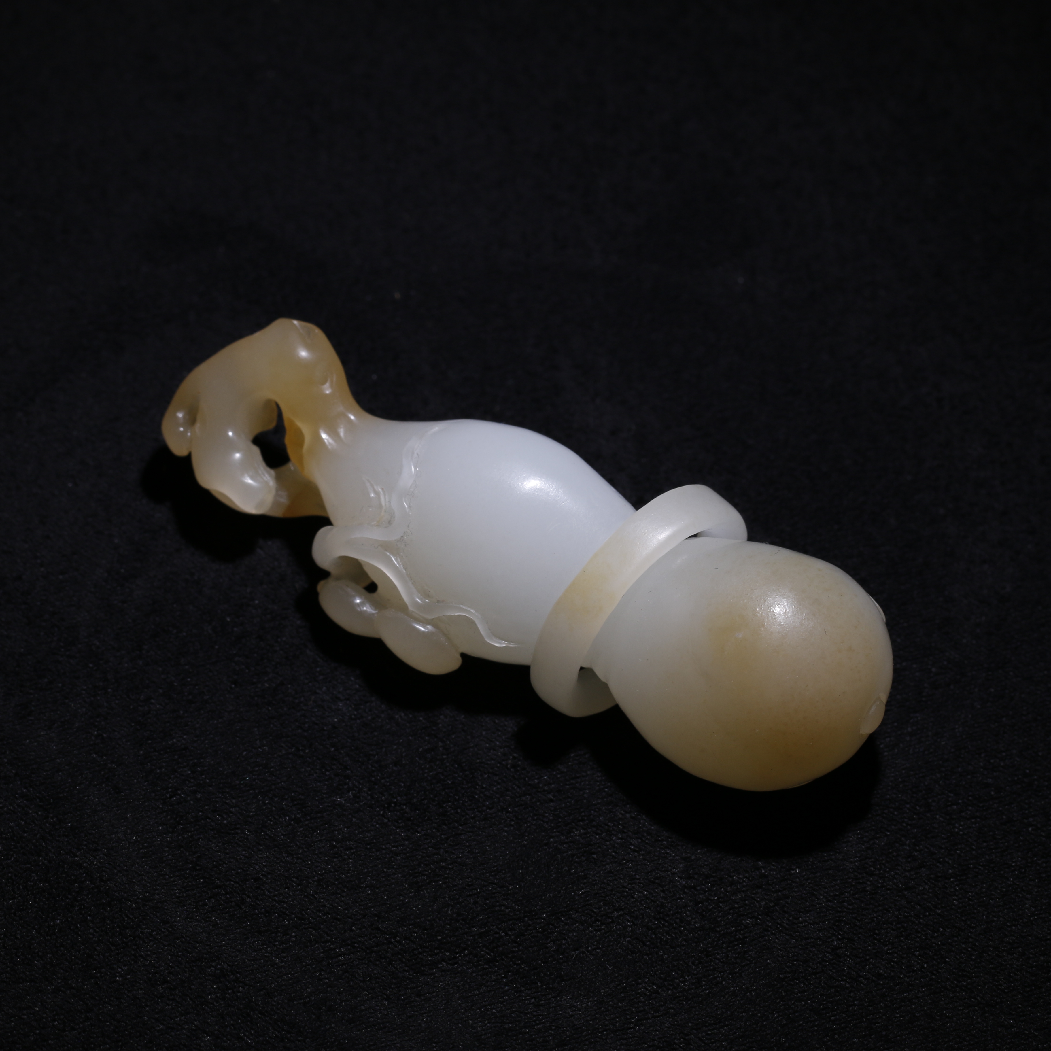 和田玉 葫芦吊坠/宫廷密宝禄/北京益州文物商店