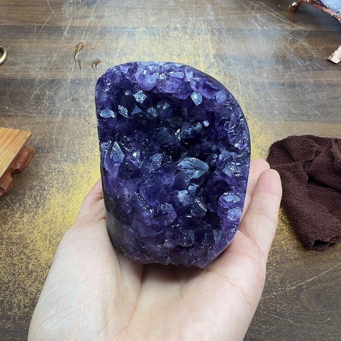 紫晶摆件未镶嵌福利