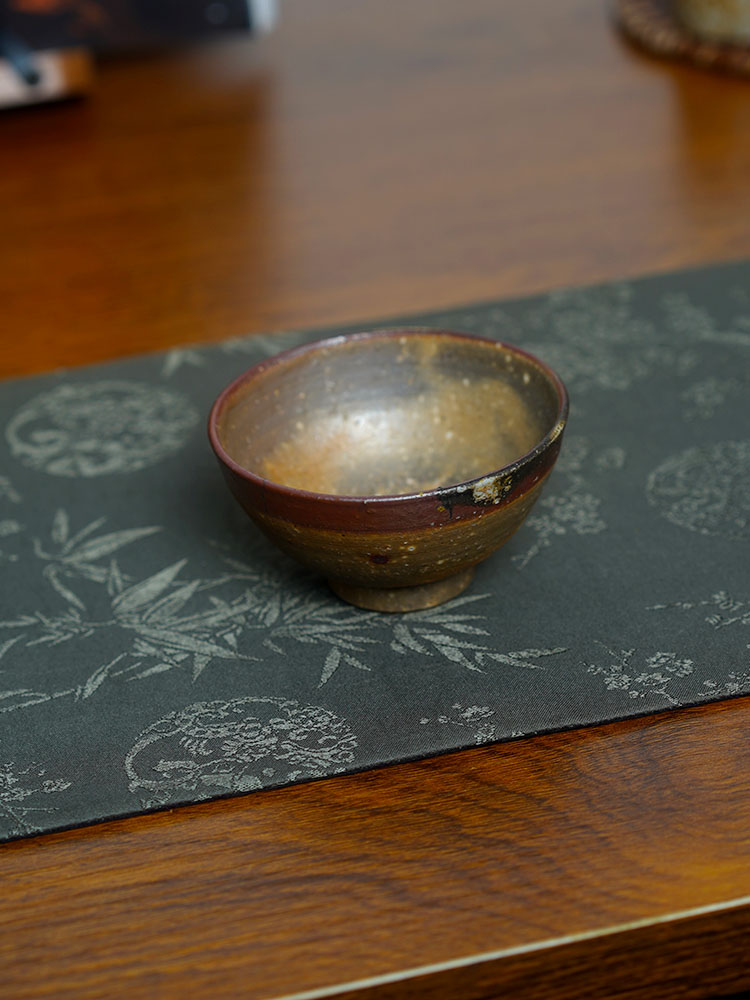 伊禾集物 日本备前烧匠人永末隆平 茶杯 茶碗 主人杯 1121#