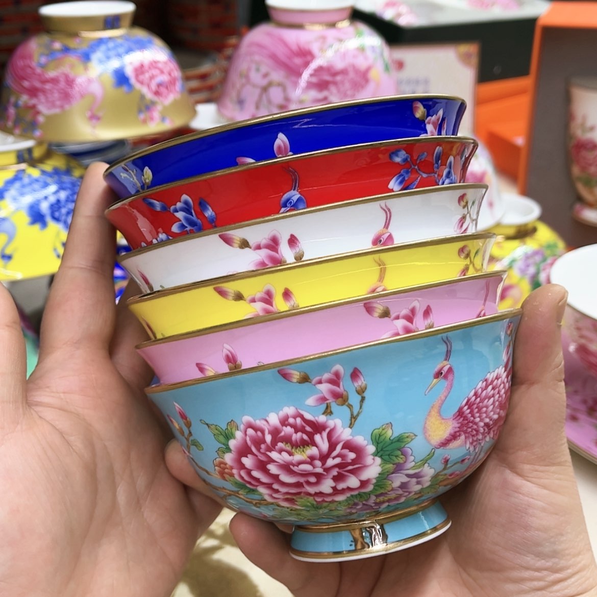 【闪购商品】骨瓷4.5英寸6混，。。。。。。