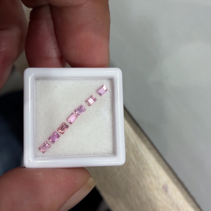 毛***茸彩色蓝宝石裸石裸石82.5分