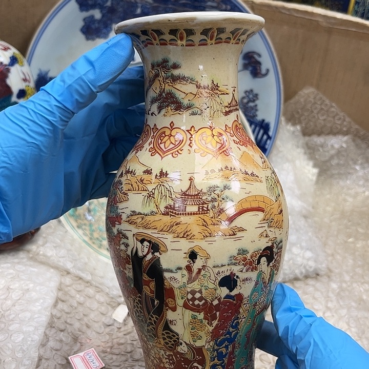 瓷片瓷器摆件 瓷器摆件