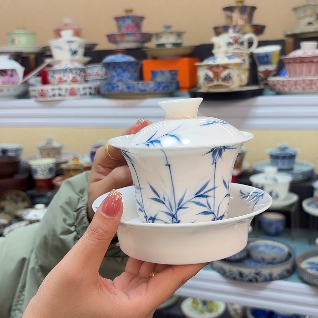 盖碗里的水煮开后放