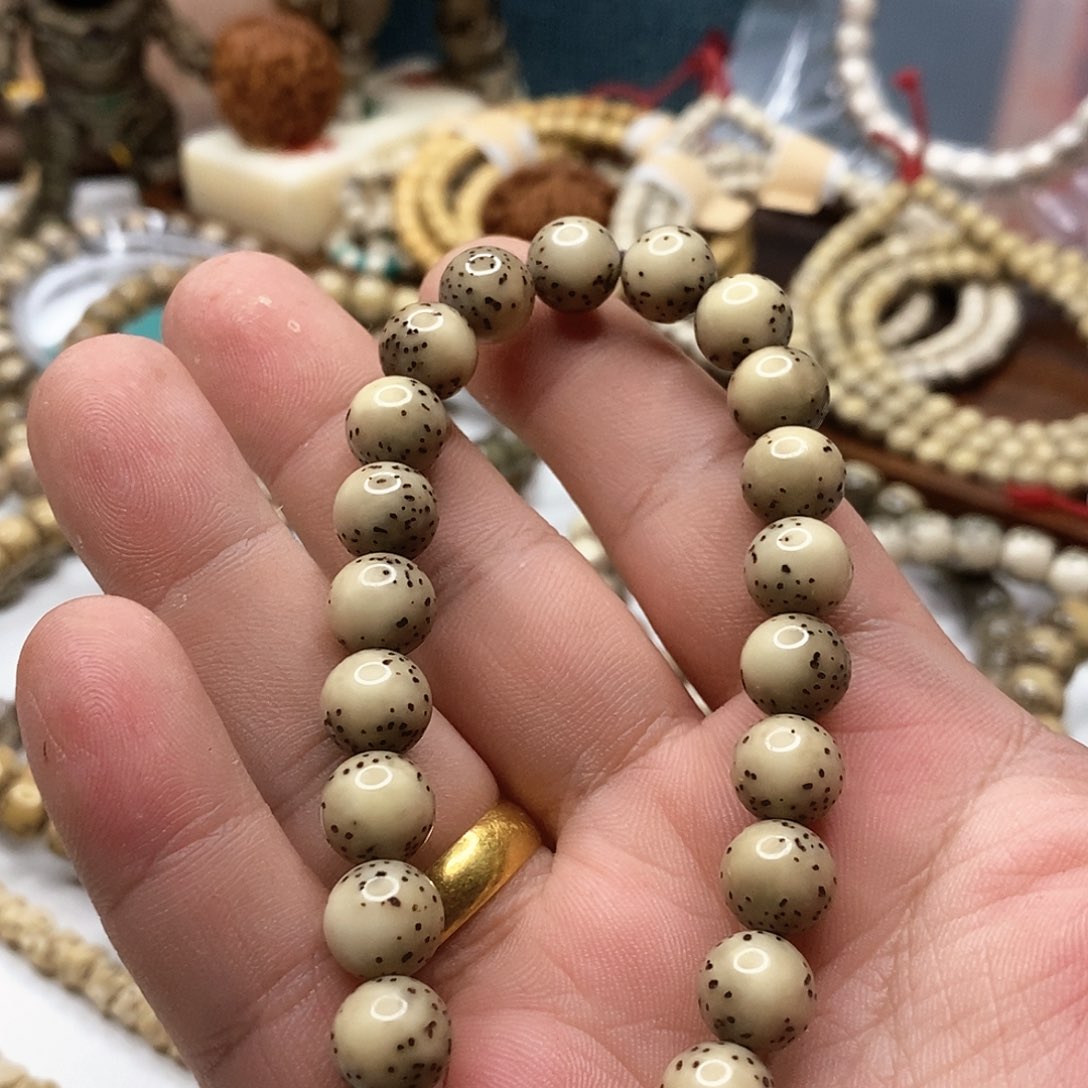 星月菩提手串暴**子河豚圆珠