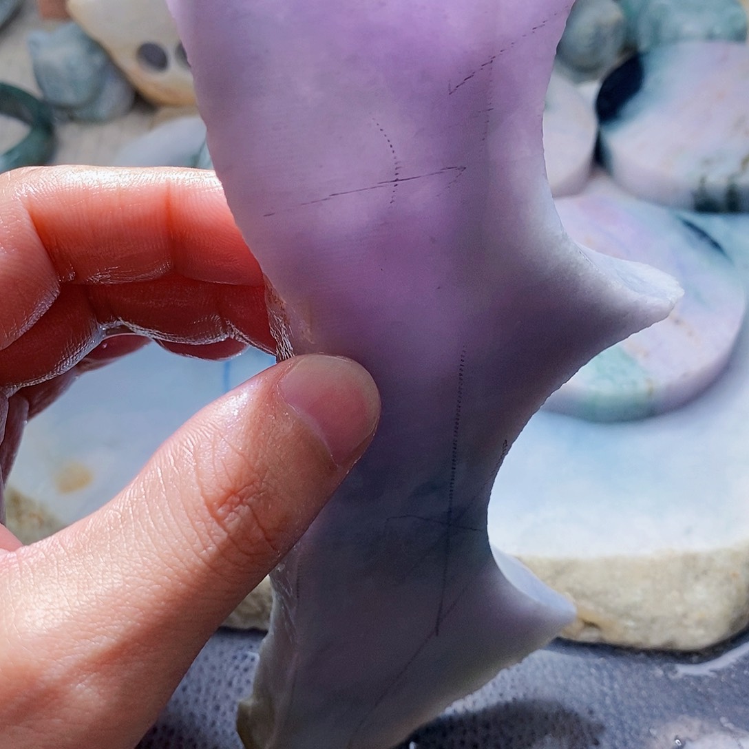 翡翠未镶嵌颈饰688