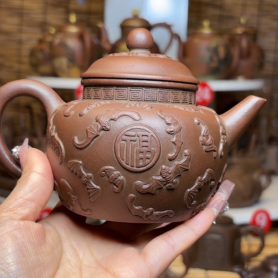 紫砂茶壶信*游紫砂老壶