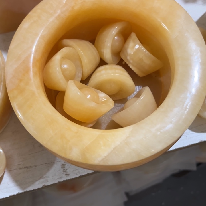 石材精品家居聚宝盆摆件