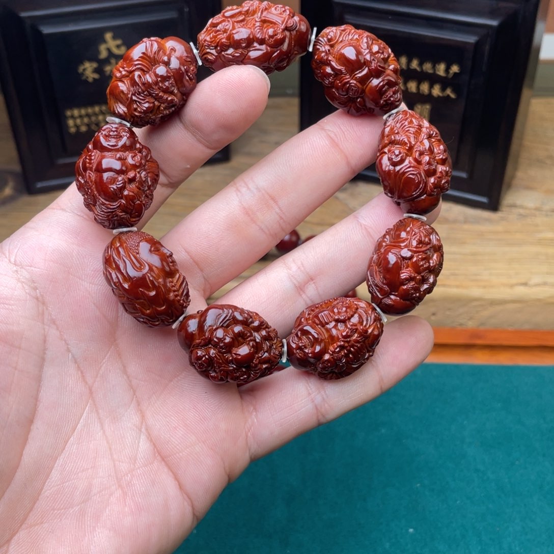 橄榄核吊坠弥勒表弟回血2.1