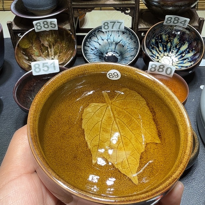 茶盏建盏主人杯89件