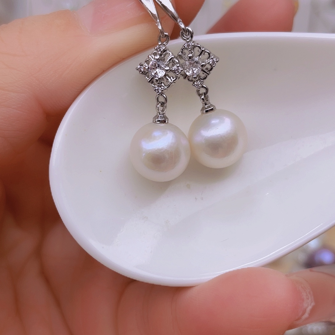 耳饰未镶嵌淡水珍珠