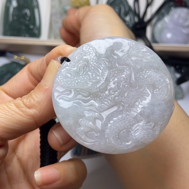 翡翠未镶嵌挂件翡翠