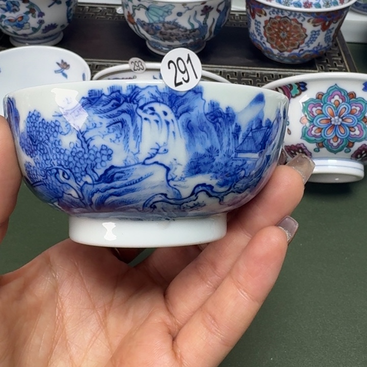 沙沙手工手绘茶具291