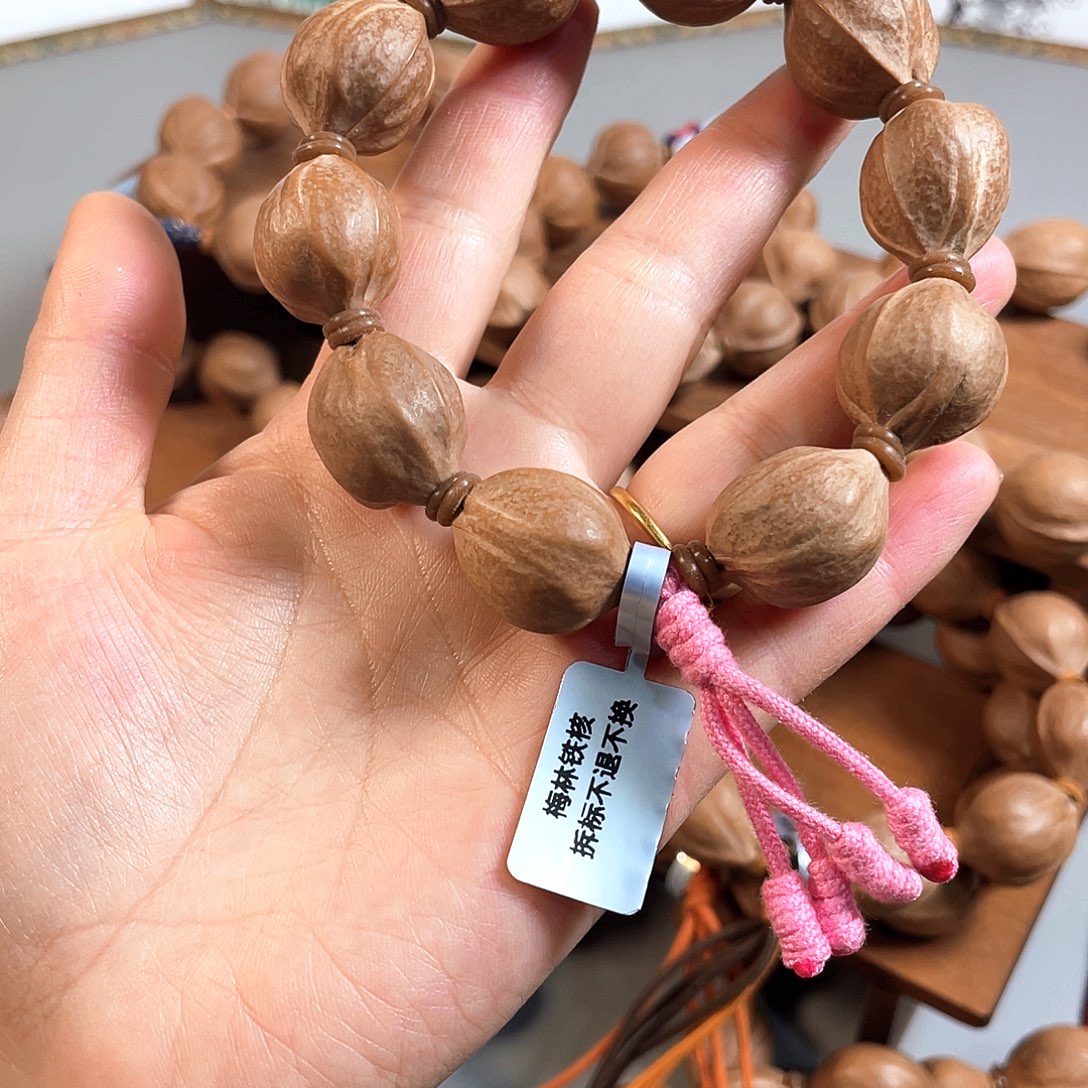 斌***你橄榄核手串/手链18/23梅林铁核