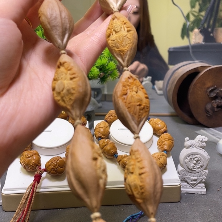 橄榄核吊坠橄榄核雕