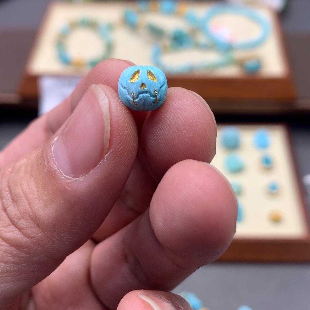 绿松石12未镶嵌配饰