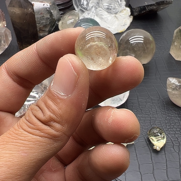 水晶珠宝半成品未镶嵌