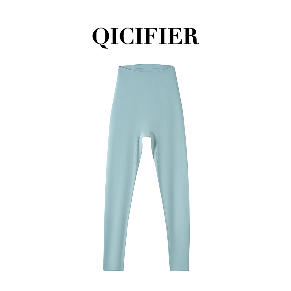 完美腰臀比 牛仔蓝  轻量氧气裸感运动瑜伽长裤 3063