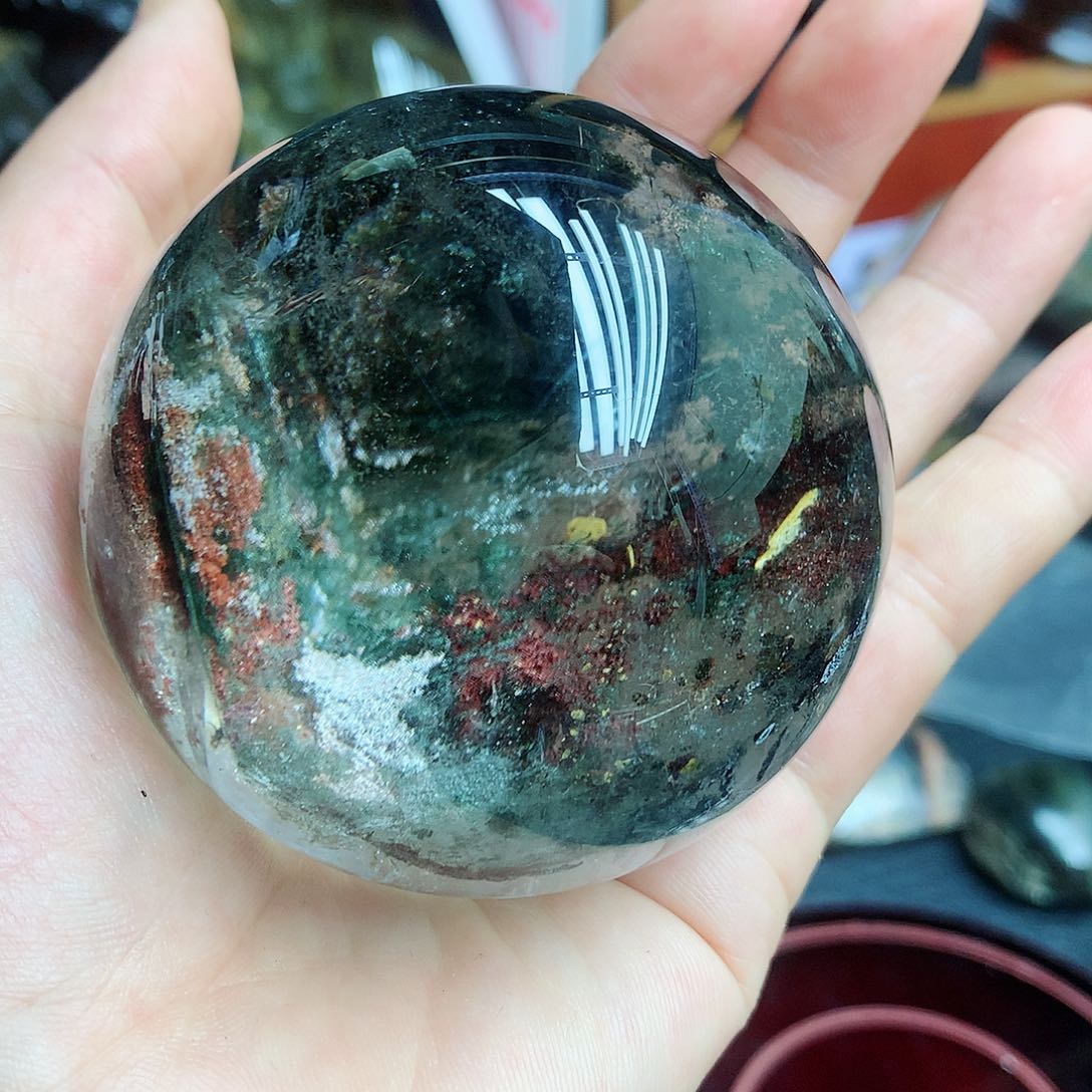 水晶珠宝半成品未镶嵌封****愛