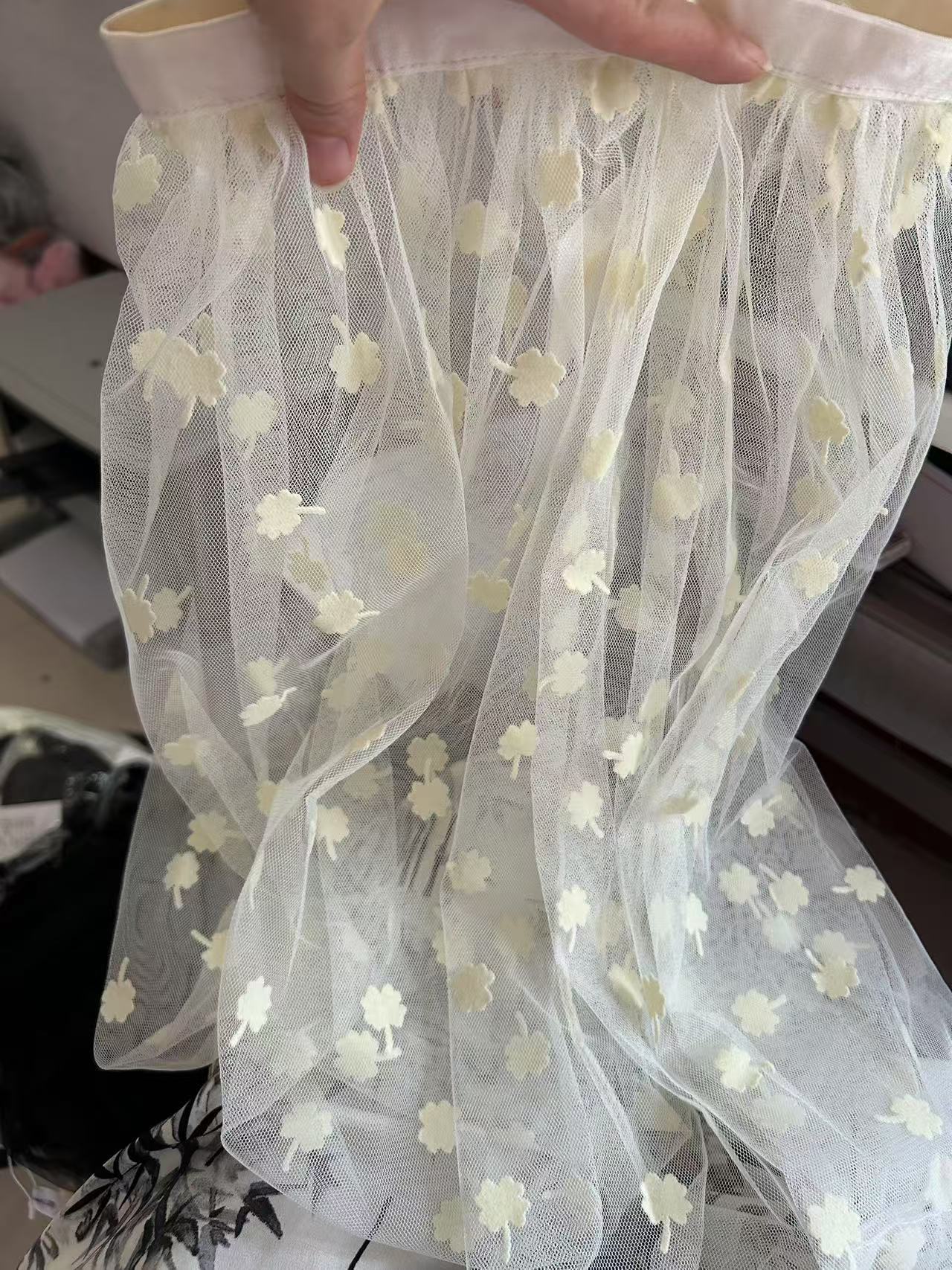 裙子花边扣号一单一付