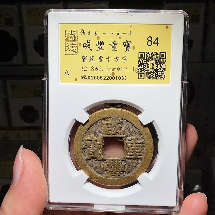 铜瀚海文物A咸丰苏十1033