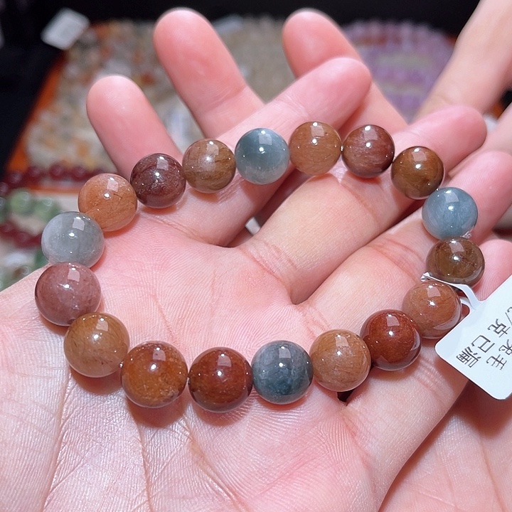 水晶手链未镶嵌203号主图手串  11+