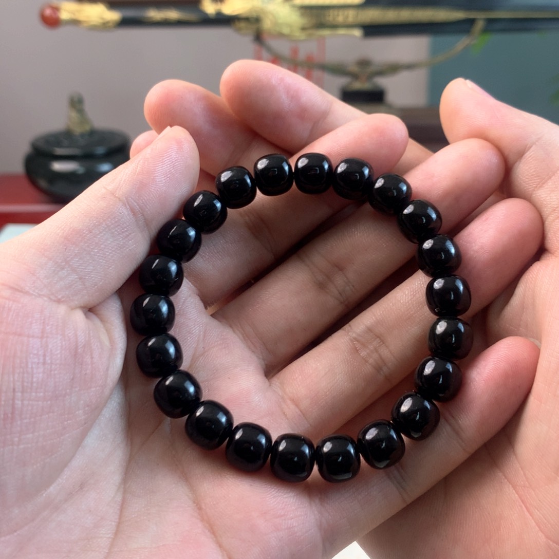 和田玉手串10m m未镶嵌岁**悠