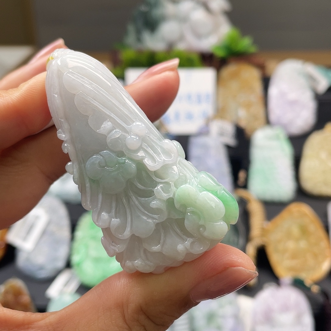翡翠吊坠(不含链)未镶嵌