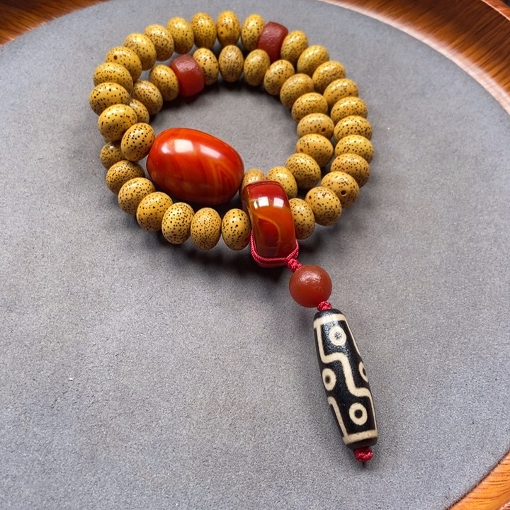 菩提把件未镶嵌星月菩提子