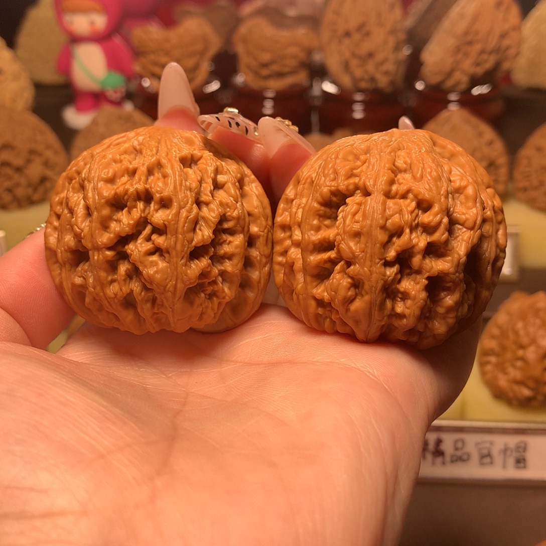 吊坠文玩核桃平谷大粗筋45全品