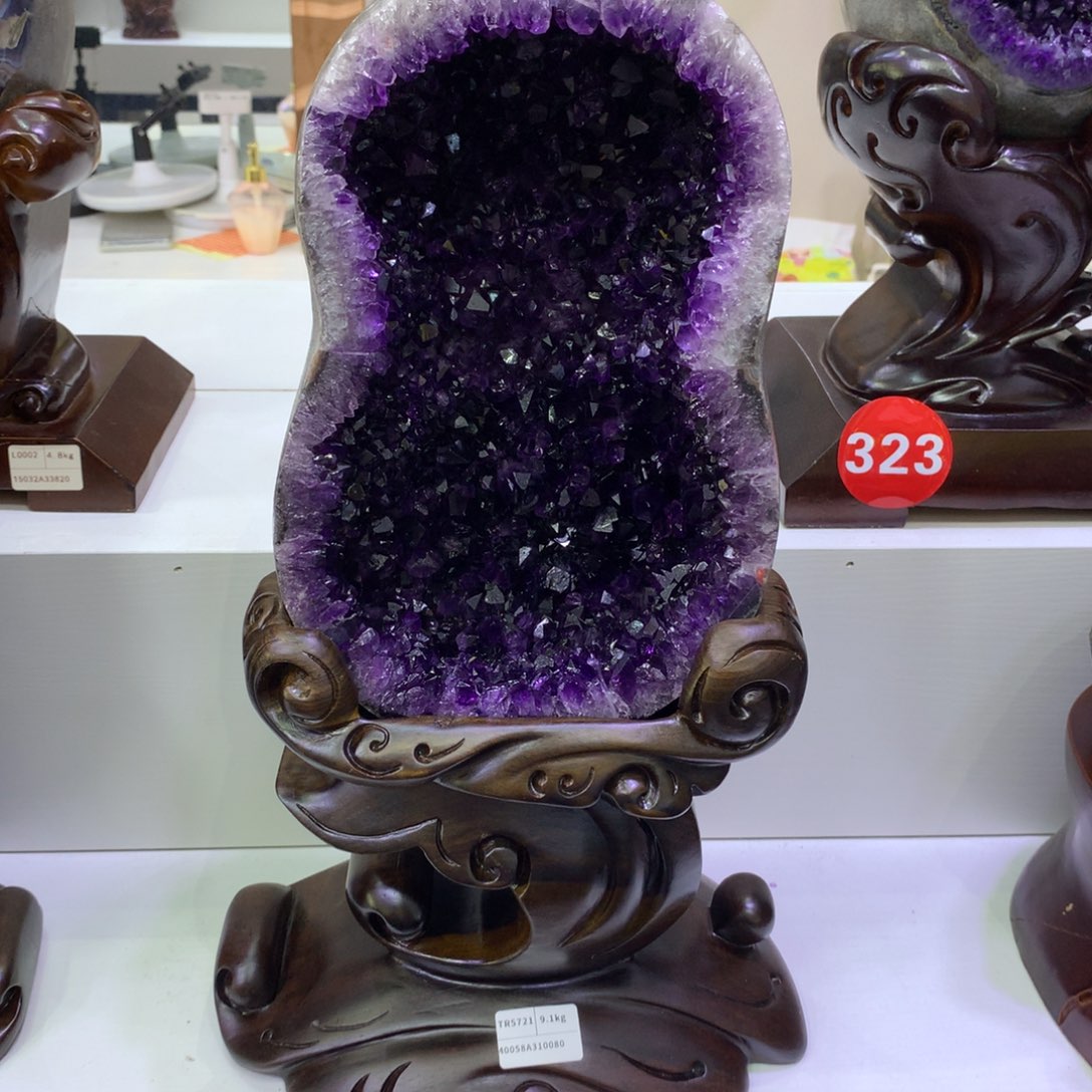 紫晶大型摆件（非配饰）未镶嵌