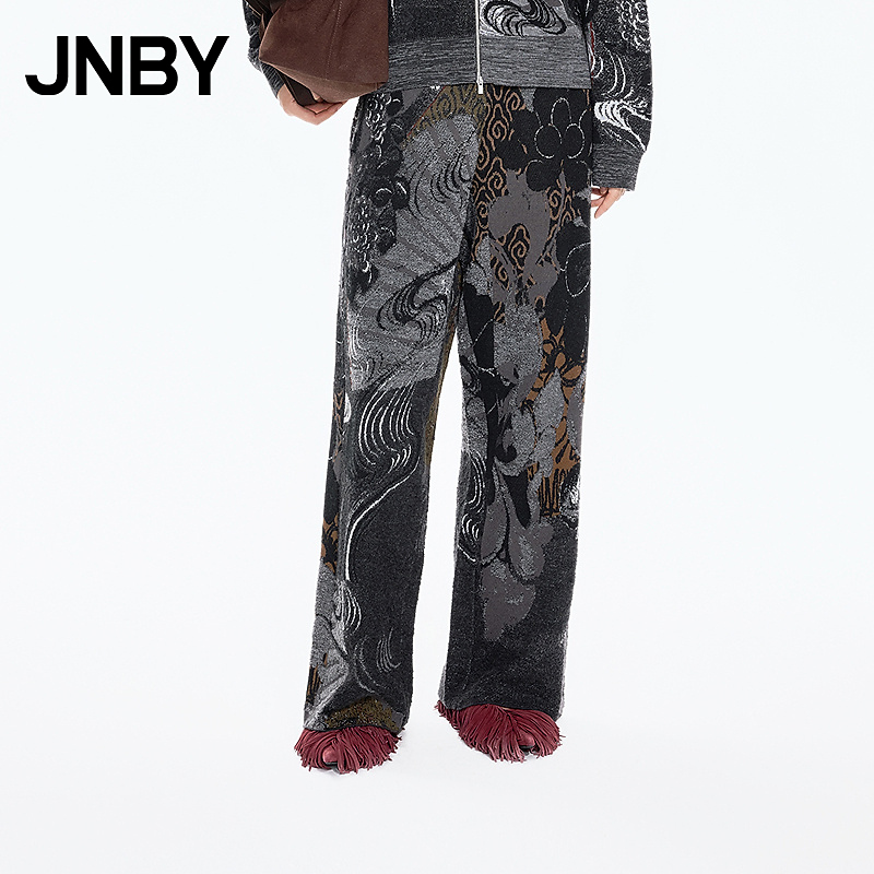 【东方非遗】商场同款JNBY/江南布衣25秋新品休闲直筒裤5P8E11030