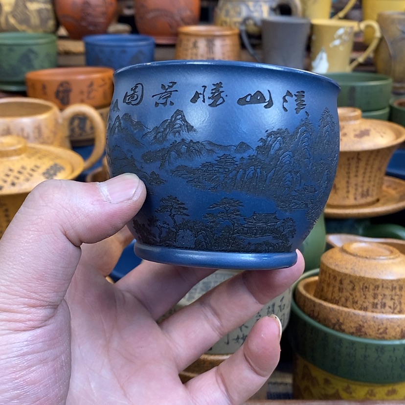 【闪购商品】紫砂杯子宜兴全手工紫砂杯