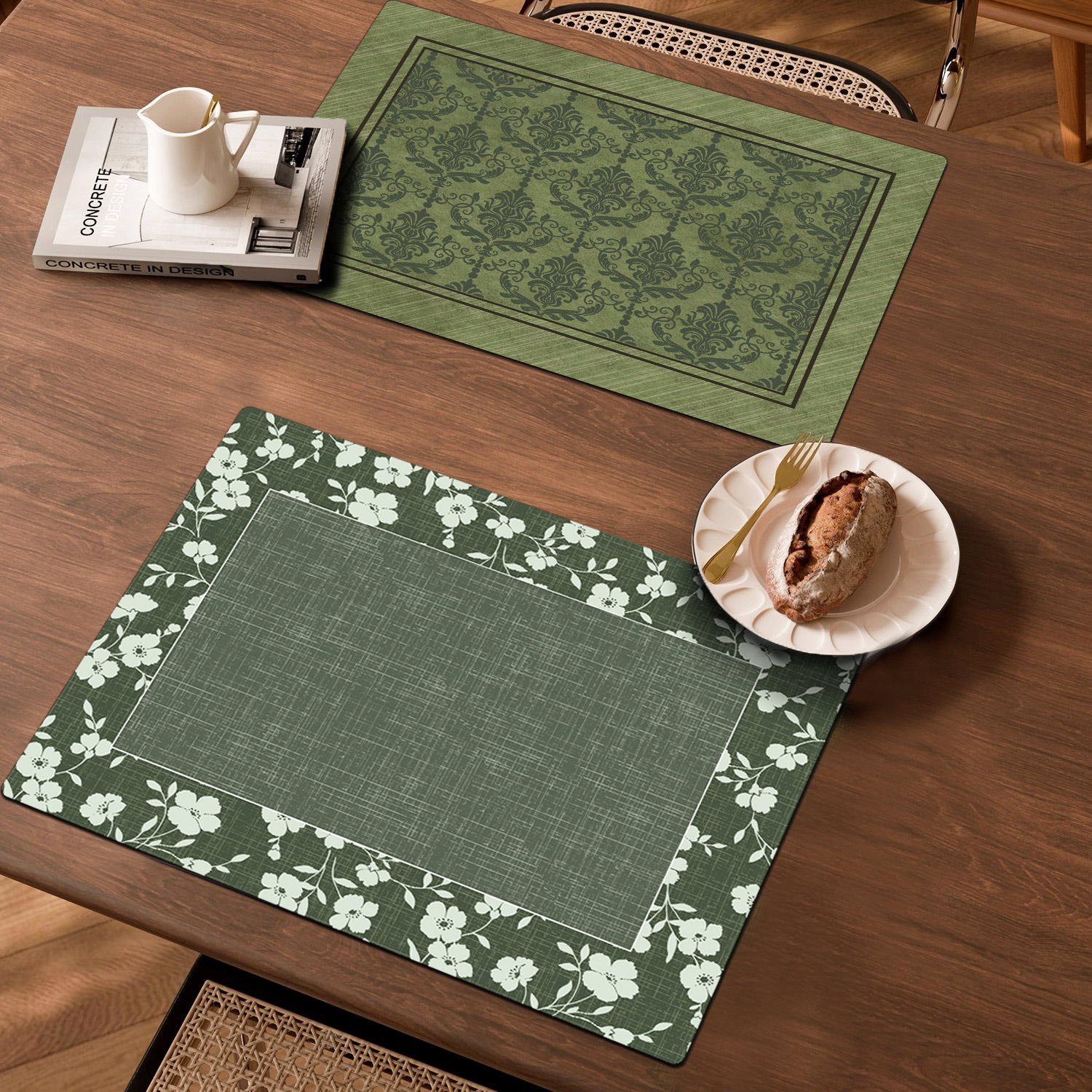 法式复古厨房沥水垫家用餐垫盘垫美式轻奢桌垫吸水防滑垫碗垫杯垫