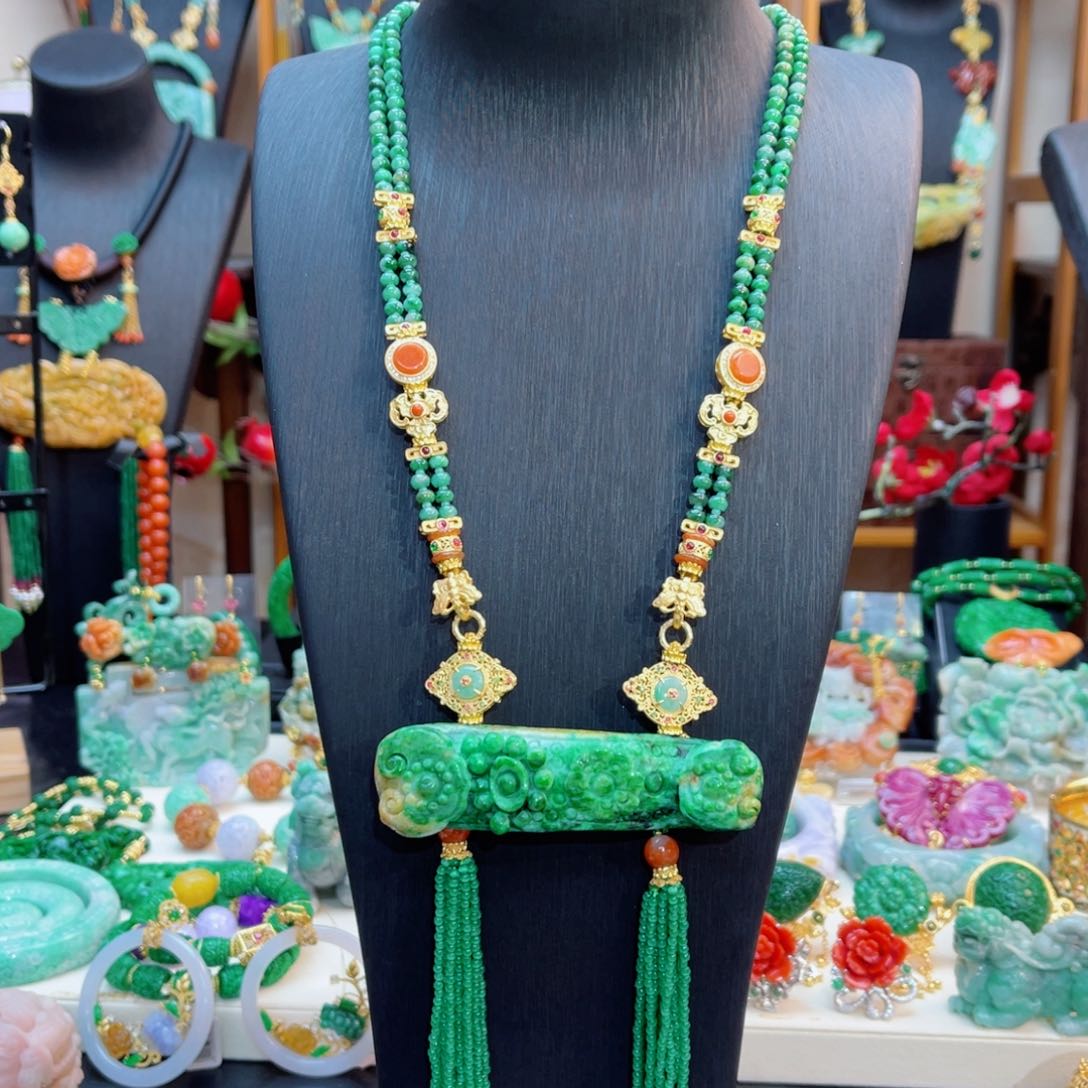 翡翠颈饰合金48小时鉴赏期