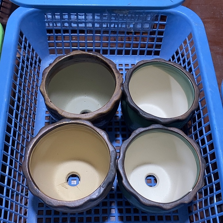 陶摆件瑕疵无孔 瑕疵针孔漏釉介意勿拍口 8高7