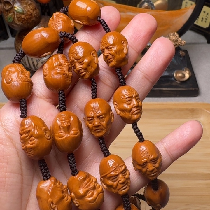 手串/手链橄榄核十八罗汉脖挂