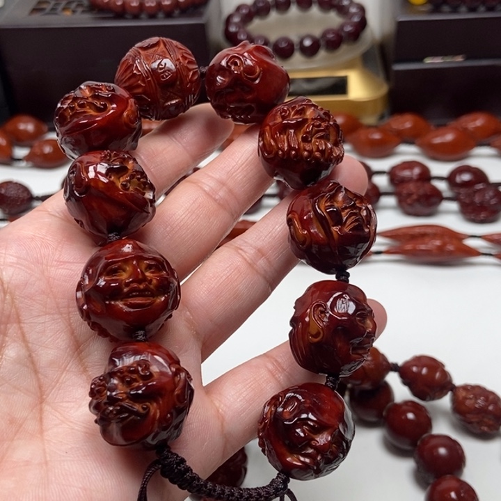 谦***！橄榄核吊坠橄榄核