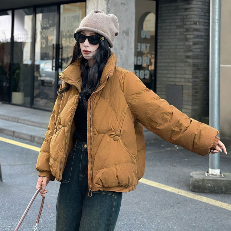 秋冬款羽绒服女短款显瘦百搭小个子时尚外套