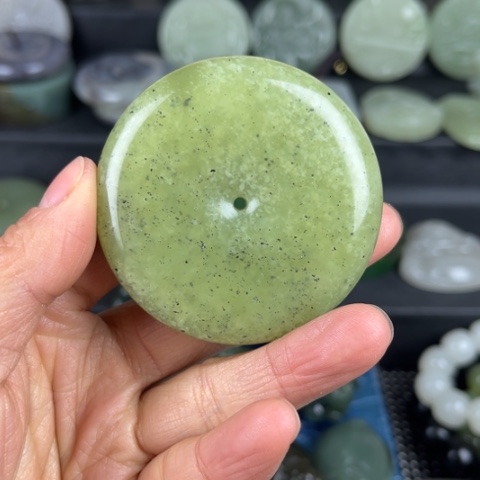 和田玉珠宝半成品未镶嵌