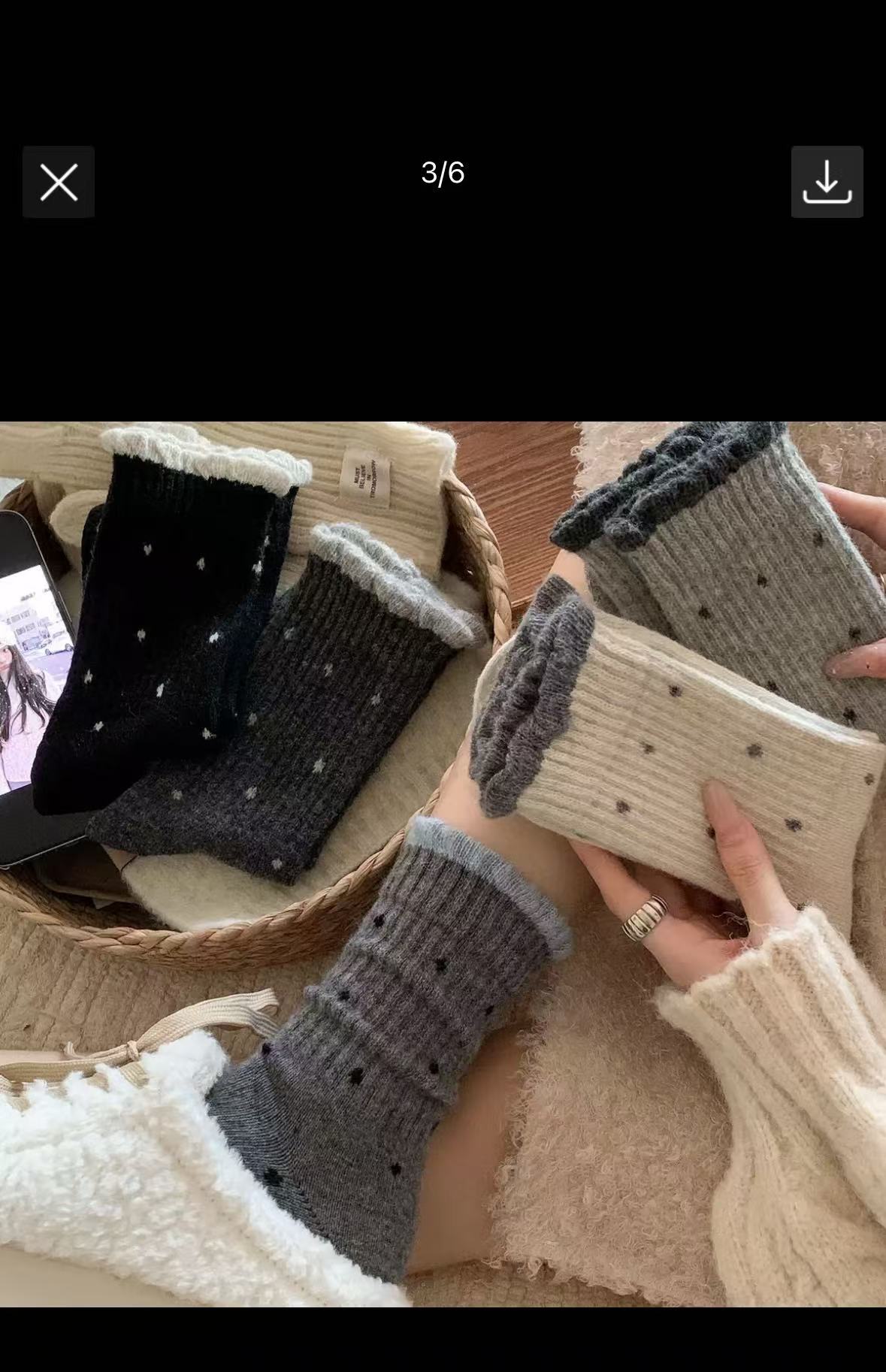 0-16岁青少年潮童袜保暖加厚百搭冬季