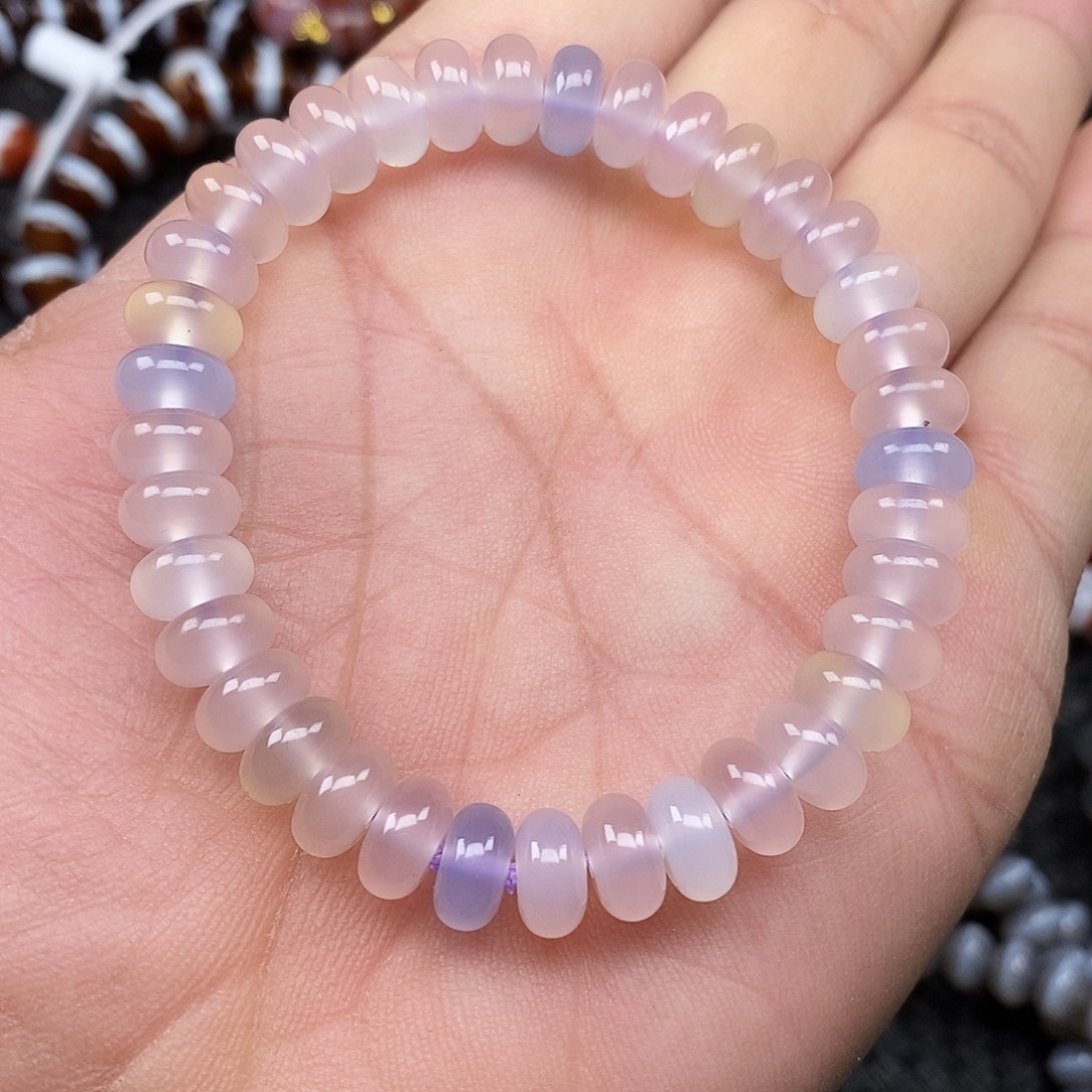 玛瑙/玉髓未镶嵌手链