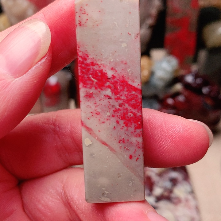 昌化鸡血石精美印章